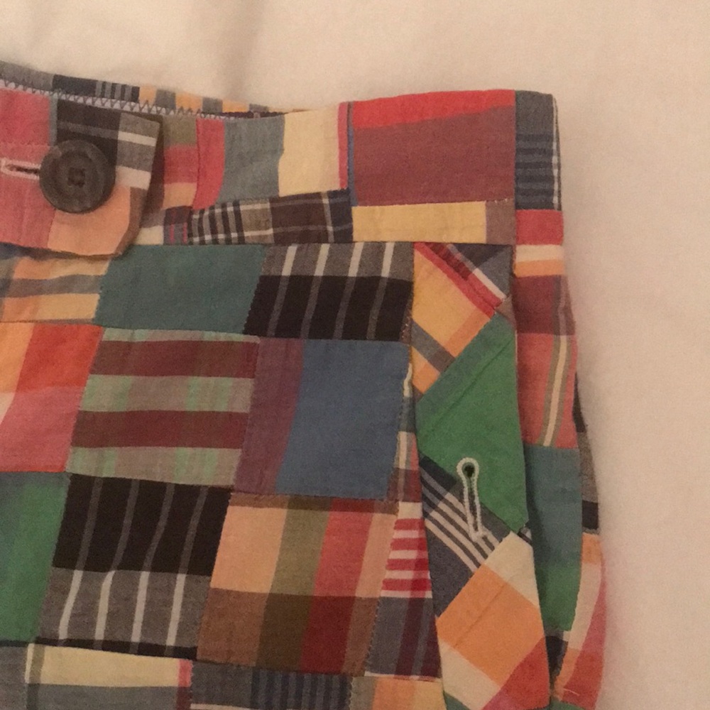 Jcrew Madras Plaid Shorts - Picture 4 of 4